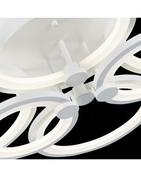 SLE200302-06 Светильник потолочный Белый/Белый LED 1*168W 3000-6000K LETO-foto3