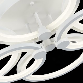 SLE200302-06 Светильник потолочный Белый/Белый LED 1*168W 3000-6000K LETO-foto3