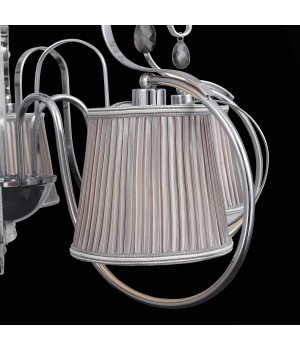 SL177.102.05 Люстра потолочная Хром/Серебристый E14 5*40W AZZURRO-foto6