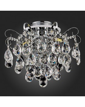 SLE160002-04 Светильник потолочный Хром/Прозрачный E14, LED 4+1*40/5(подсветка)W LITERO-foto15