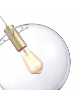 SL1056.233.01 Подвес ST-Luce Золотой/Прозрачный E27 1*60W NOOR-foto3
