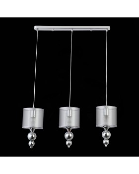 SLE107103-03 Светильник подвесной Хром/Серебристый E27 3*40W PAZIONE-foto5