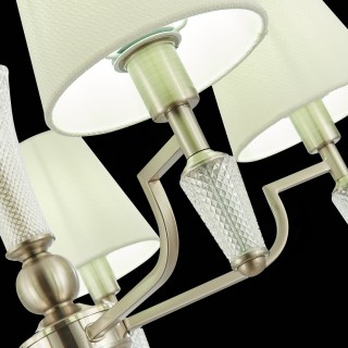 SLE105503-05 Люстра подвесная Никель/Белый E14 5*40W REIMO-foto6