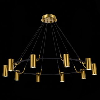 SL1215.403.10 Светильник подвесной ST-Luce Черный, Латунь/Латунь GU10 10*5W 4000K TALIA-foto4