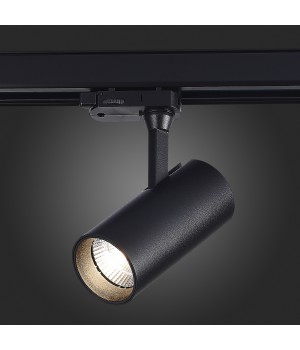 ST661.436.10 Св-к трек. Черный LED 1*10W 3000K 800Lm Ra>90 38° IP20 L130xW60xH195 165-265V Трехфазная трековая система-foto5