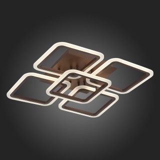 SLE200472-05 Светильник потолочный Кофейный/Белый LED 1*140W 3000-6000K QUTRO-foto7