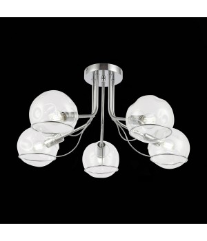 SLE102502-05 Люстра потолочная Хром/Прозрачный E14 5*40W BACA-foto4