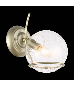 SL1136.201.01 Бра Шампань/Прозрачный,С пузырьками воздуха E14 1*40W RESCHEZA-foto4