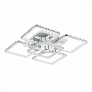 SLE500412-05RGB Светильник потолочный Хром/Белый LED 1*170W RGB 10W 3000-6000K VALIA-foto4