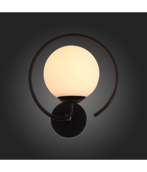 SL418.401.01 Бра Черный/Белый E27 1*60W GALIO-foto9