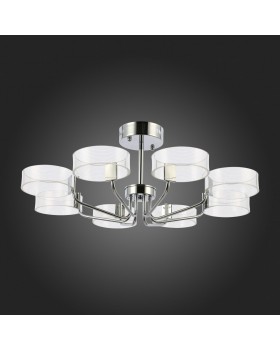 SLE283102-08 Люстра потолочная Хром/Белый LED 8*8W 3000K SOLLA-foto8