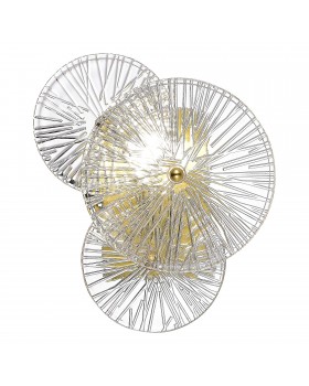 SL1657.201.01 Бра ST-Luce Золотистый/Прозрачный E14 1*40W FLERO-foto4