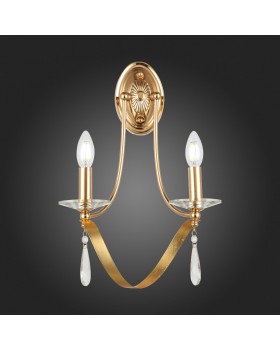 SLE120211-02 Светильник настенный Французское золото E14 2*40W FILATTA-foto5