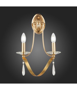 SLE120211-02 Светильник настенный Французское золото E14 2*40W FILATTA-foto5