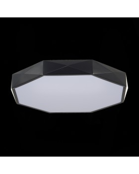 SLE200842-01 Светильник потолочный Черный/Белый LED 1*45W 3000K/4000K/6000K RONDO-foto6