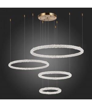 SL6110.203.04 Люстра подвесная ST-Luce Золотистый/Прозрачный LED 4*42W 3000 - 6500K AVANA-foto7