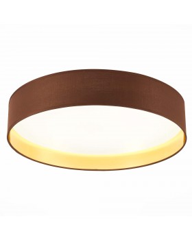 SLE300592-01 Светильник потолочный Никель/Золотистый, Коричневый LED 1*50W 3000K/4000K/5000K BRESCIA