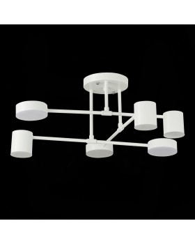 SLE201052-06 Люстра потолочная Белый/Белый LED 6*7W 4000K NOBEL-foto4