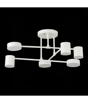 SLE201052-06 Люстра потолочная Белый/Белый LED 6*7W 4000K NOBEL-foto4