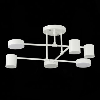 SLE201052-06 Люстра потолочная Белый/Белый LED 6*7W 4000K NOBEL-foto4