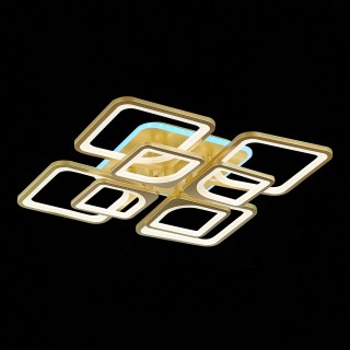 SLE500422-08RGB Светильник потолочный Золотистый/Белый LED 1*224W RGB 10W 3000-6000K VALIA-foto7