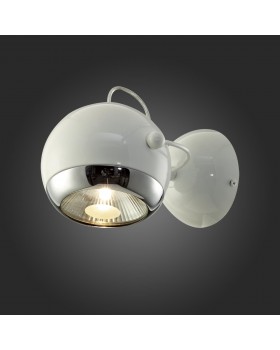 SL873.501.01 Бра ST-Luce Белый/Белый, Хром GU10 1*75W NANO-foto3