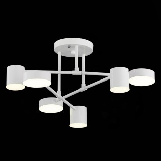 SLE201052-06 Люстра потолочная Белый/Белый LED 6*7W 4000K NOBEL-foto21