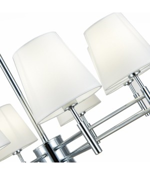 SLE105453-05 Светильник подвесной Хром/Белый E14 5*40W LAGORO-foto3