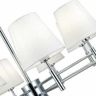 SLE105453-05 Светильник подвесной Хром/Белый E14 5*40W LAGORO-foto3