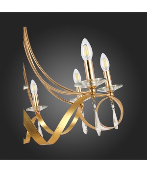 SLE120213-08 Светильник подвесной Французское золото E14 8*40W FILATTA-foto9