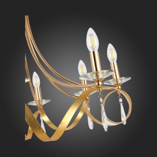 SLE120213-08 Светильник подвесной Французское золото E14 8*40W FILATTA-foto9