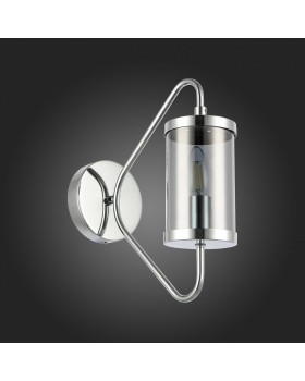 SLE102301-01 Бра Хром/Дымчатый E14 1*40W VALIERI-foto6