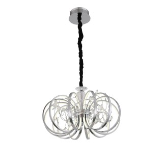 SL923.103.12 Люстра подвесная ST-Luce Хром, Прозрачный/Белый LED 1*70W 4000K OTTAVO-foto2