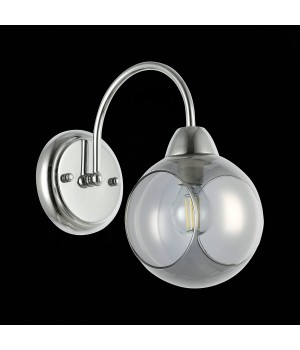 SLE102101-01 Бра Хром/Дымчатый E14 1*40W RELOTTE-foto4