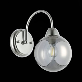 SLE102101-01 Бра Хром/Дымчатый E14 1*40W RELOTTE-foto4