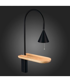 SL1802.401.01 Бра ST-Luce Черный/Черный E27 1*60W AMIRO-foto6