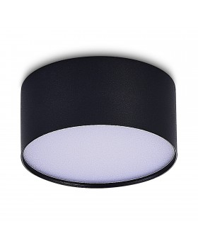 ST606.432.12 Светильник потолочный Черный LED 1*12W 3000K 1 080Lm Ra>85 120° IP20 D120xH55 185-265V Накладные светильники-foto2