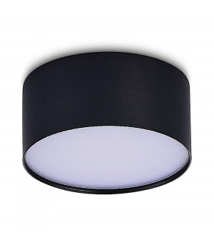 ST606.432.12 Светильник потолочный Черный LED 1*12W 3000K 1 080Lm Ra>85 120° IP20 D120xH55 185-265V Накладные светильники-foto2