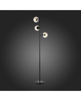 SLE154905-03 Торшер Черный/Янтарный E27 3*60W LACOTTA-foto5