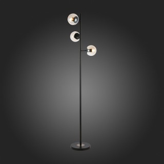 SLE154905-03 Торшер Черный/Янтарный E27 3*60W LACOTTA-foto5