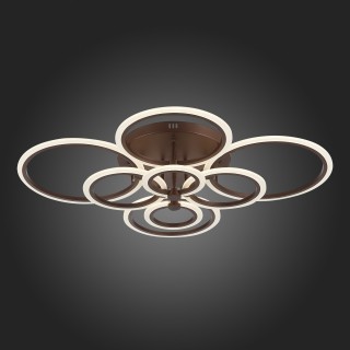 SLE500572-08 Светильник потолочный Кофейный/Белый LED 1*212W 3000-6000K CERINA-foto8