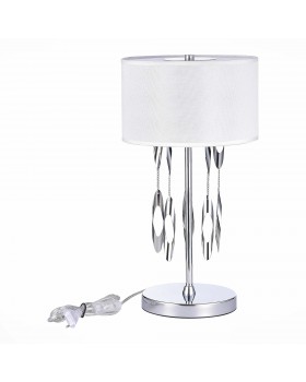 SL1353.104.01 Прикроватная лампа ST-Luce Хром/Белый E14 1*60W Nettuno-foto2