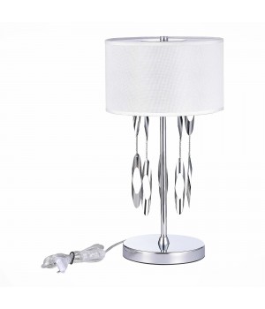 SL1353.104.01 Прикроватная лампа ST-Luce Хром/Белый E14 1*60W Nettuno-foto2