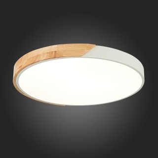SLE200952-01 Светильник потолочный Белый, Светлое дерево/Белый LED 1*45W 3000K/4000K/6000K FESTA-foto5