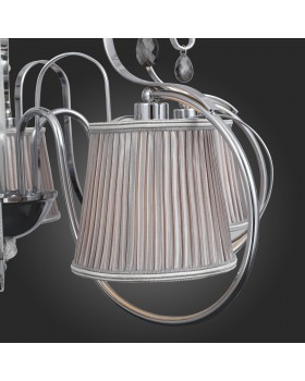 SL177.102.05 Люстра потолочная Хром/Серебристый E14 5*40W AZZURRO-foto12