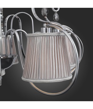 SL177.102.05 Люстра потолочная Хром/Серебристый E14 5*40W AZZURRO-foto12