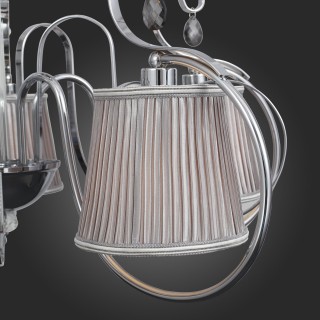 SL177.102.05 Люстра потолочная Хром/Серебристый E14 5*40W AZZURRO-foto12