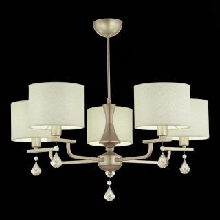 SLE107703-05 Люстра подвесная Шампань/Светло-бежевый E14 5*40W ELIDA-foto9