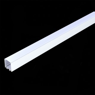 ST017.129.09 Накладной алюминиевый профиль с рассеивателем(к-т: 2 загл) ST-Luce Алюминий анодированный Светодиодные ленты-foto3