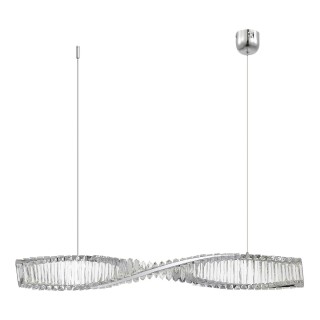 SL6205.113.01 Светильник подвесной ST-Luce Хром/Прозрачный LED 1*21W 3000K ELICA-foto2